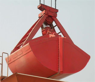 Китай Самосхват Clamshell 16 самосхватов веревочки тонны 4 механически для нагружая Утечк-доказательства зерен поставщик