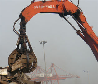 Китай Гидровлический или механически самосхват апельсиновой корки землечерпалки для регулировать металлолом, неныжную шишку поставщик