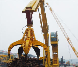 Китай грейферный ковш землечерпалки апельсиновой корки приложения самосхвата землечерпалки ³ 1.25m для нагружая стального утиля поставщик