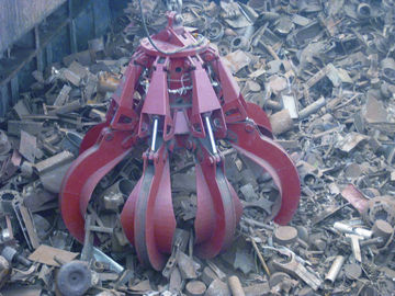 Китай Красный самосхват землечерпалки веревочки 40t 4 с ведром 8 m3 для минералов/регулировать штуфа поставщик